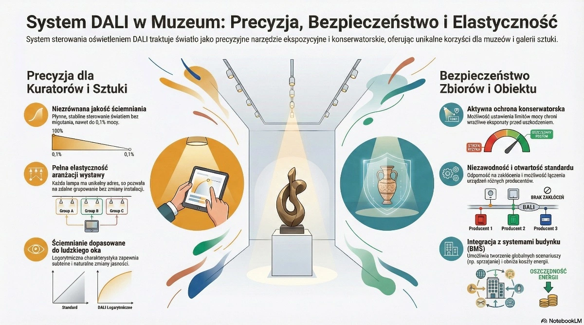 System DALI w muzeum